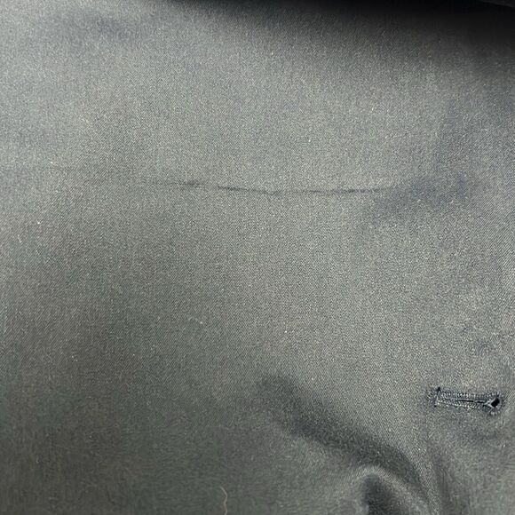 J. Crew Factory BP095 Navy Blue Cotton-blend two-button blazer size 18 NWT flaw - Picture 11 of 12